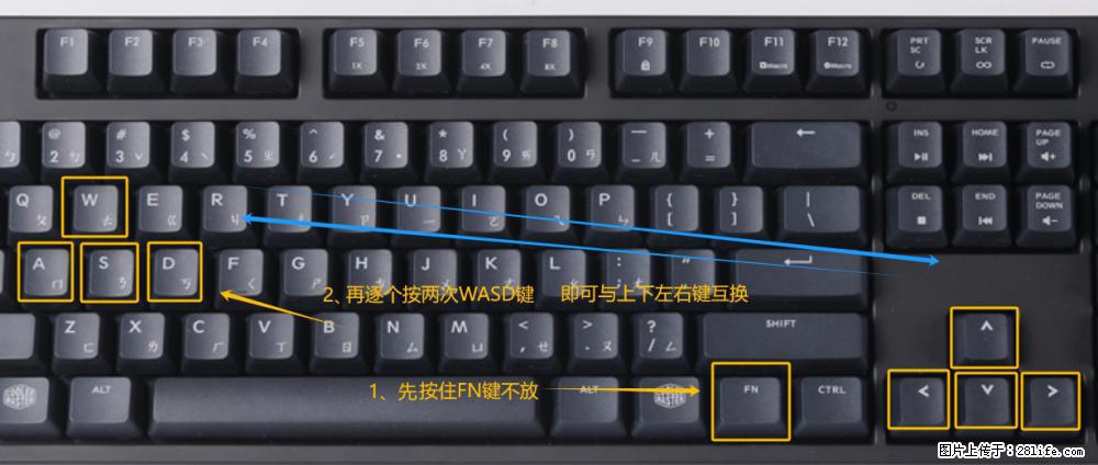 键盘，怎样把wasd键与上下左右方向键互换？ - 生活百科 - 漳州生活社区 - 漳州28生活网 zhangzhou.28life.net